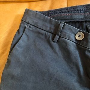 Luca Faloni Navy Khakis